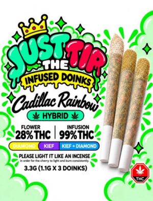 Just The Tip | The Infused Doink | 3 x 1.1g Pre-Rolls